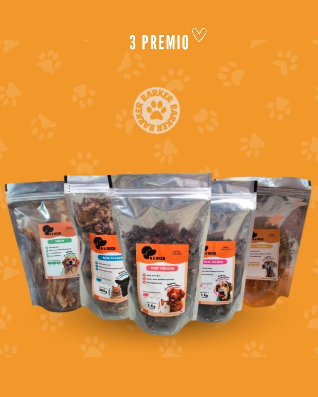 Combo de Snacks saludables y deshidratados (1 corazón x 80 g, 1 pulmón x 100 g, 1 hígado x 200 g, 1 mini tráqueas x 110 g y 1 mini tendones x 200 g)