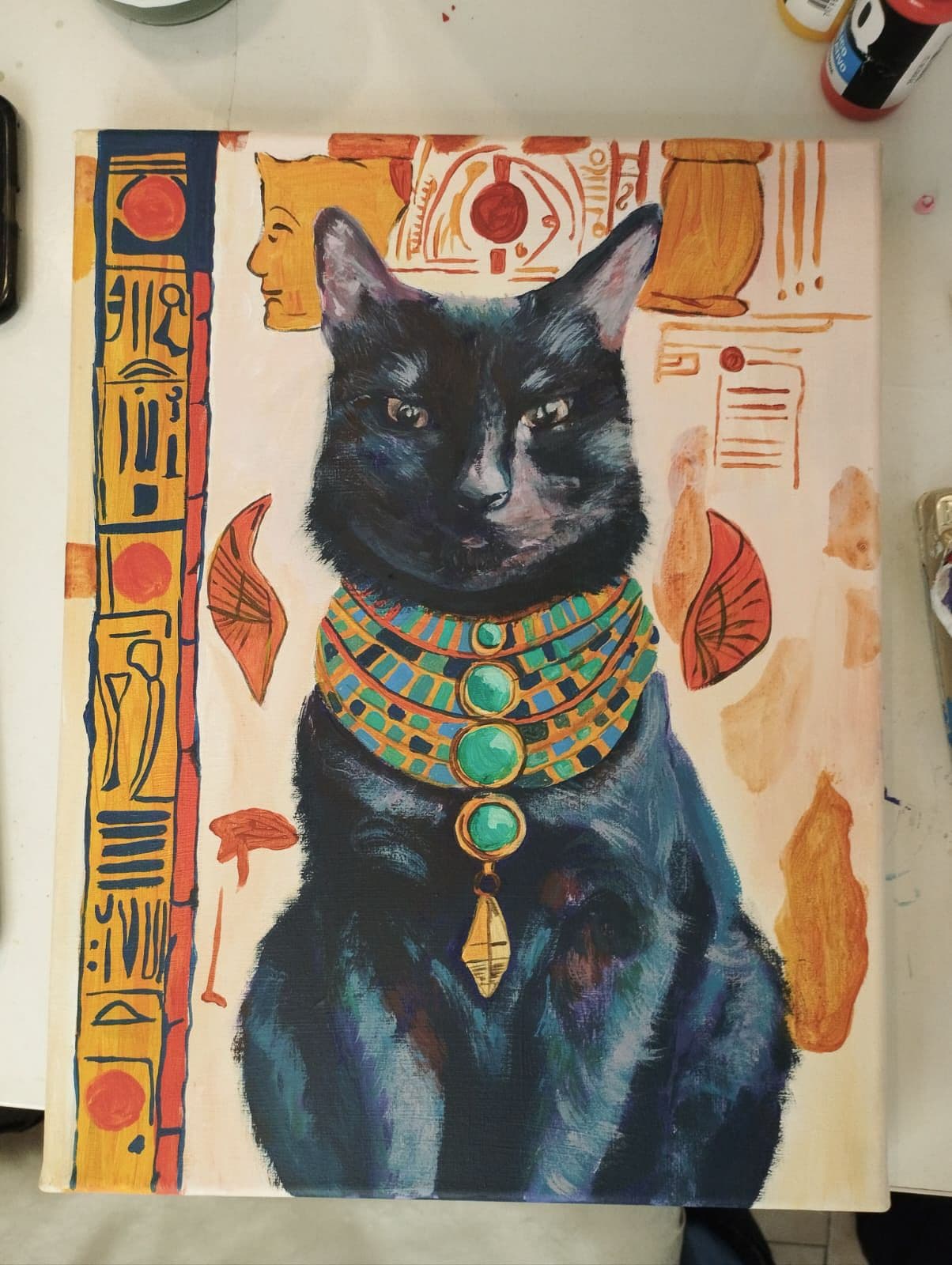 Un retrato de una mascota. Puede ser en papel, bastidor o bolsa de tela. Tamaño del retrato: 18x24cm