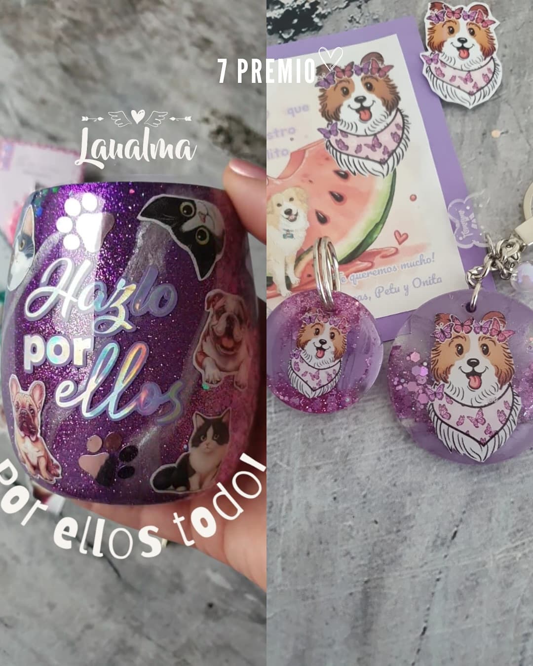 Mate artesanal + chapita grabada y llavero